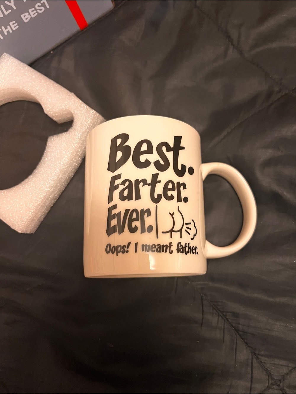 Best Farter Ever Oops I Meant Father Mug NIB
